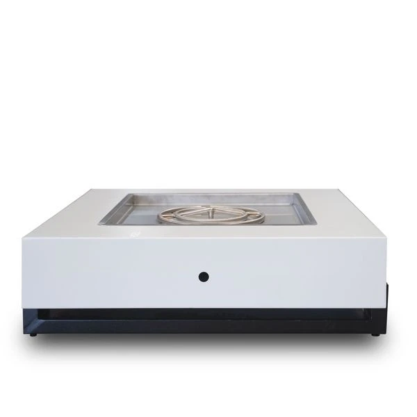 The Outdoor Plus 60 Inch Seal Rock Powder Coat Steel Gas Fire Pit