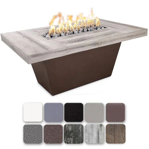 The Outdoor Plus Tacoma 48 X 30 Inch Gas Fire Table Match Lit With Flame Sense System And Ivory Top 4 The Outdoor Plus Tacoma 48 X 30 Inch Gas Fire Table Match Lit With Flame Sense System And Ivory Top - Image 2