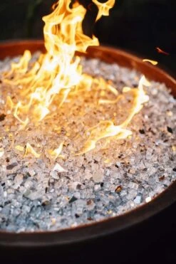 TrueFlame Fire Pit Fire Glass Media - 10 Pounds -Fire Pits Shop trueflame fire pit fire glass media 10 pounds 66