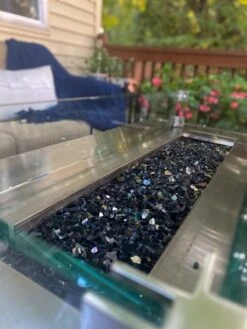 TrueFlame Fire Pit Fire Glass Media - 10 Pounds -Fire Pits Shop trueflame fire pit fire glass media 10 pounds 68