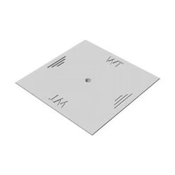 Warming Trends 12'- 17' Square Aluminum Plate