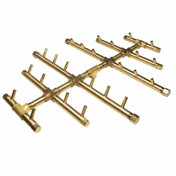 Warming Trends 18' X 24.25' Circular Tree-Style Brass Burner - 240,000 BTU 3 Warming Trends 18' X 24.25' Circular Tree-Style Brass Burner - 240,000 BTU