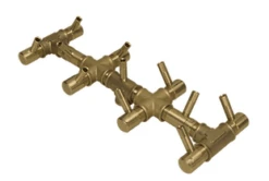 Warming Trends 20 X 11 Inch Crossfire Tree Fire Pit Kit With Flex Line - 110,000 BTU