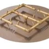 Warming Trends 24' Crossfire Circular Fire Pit Kit - 120,000 BTU -Fire Pits Shop warming trends 24 crossfire circular fire pit kit 120 000 btu 39