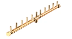 Warming Trends 26 X 6 Inch Crossfire Linear Fire Pit Kit With Flex Line - 110,000 BTU