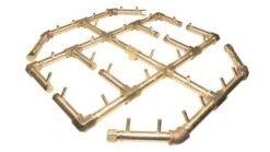 Warming Trends 29 1/2' X 27 1/2' Crossfire Octagonal Fire Pit Burner - 360,000 BTU